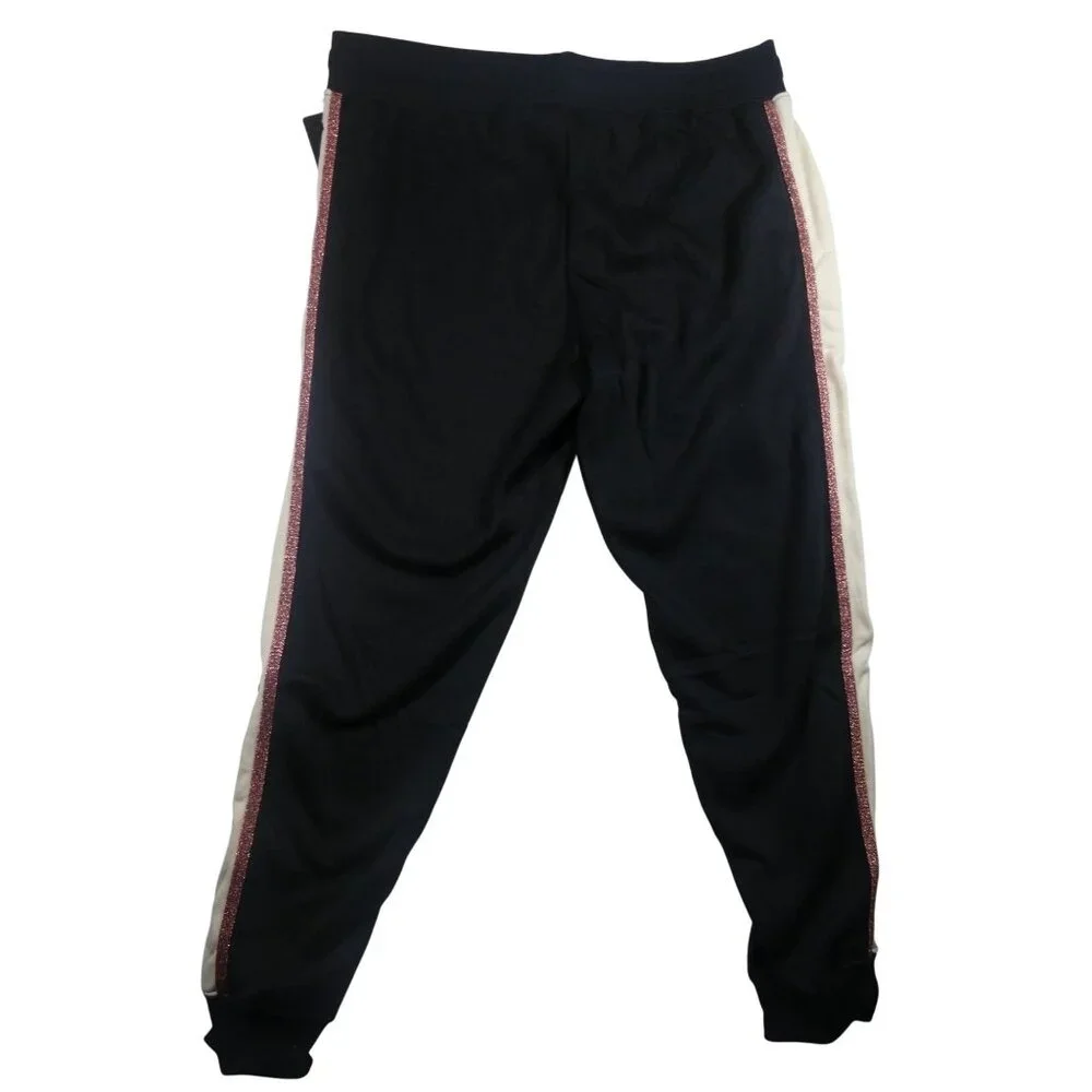 Bebe Sport Color Pop Jogger Black Women's Size 1X - Picture 3 of 13